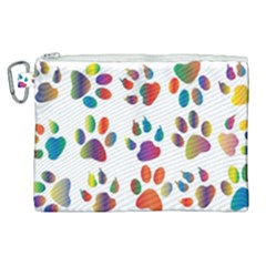 Colorful Canvas Cosmetic Bag (xl) by nate14shop