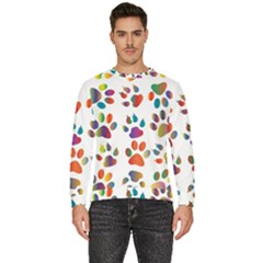 Colorful Men s Fleece Sweatshirt