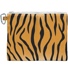 Animal-tiger Canvas Cosmetic Bag (xxxl) by nate14shop