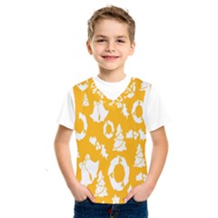 Backdrop-yellow-white Kids  Basketball Tank Top by nate14shop