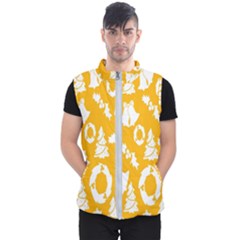 Backdrop-yellow-white Men s Puffer Vest