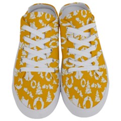 Backdrop-yellow-white Half Slippers by nate14shop