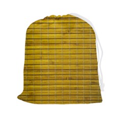 Bamboo-yellow Drawstring Pouch (2XL)