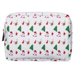 Christmas Tree,santa Make Up Pouch (medium) by nate14shop