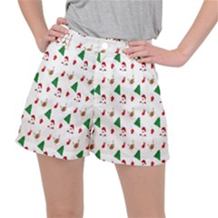 Christmas Tree,santa Ripstop Shorts by nate14shop