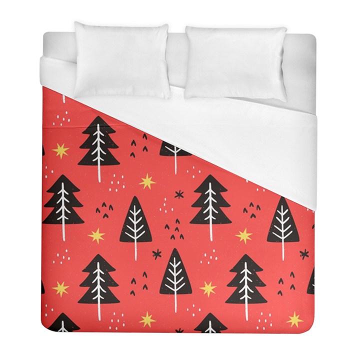 Christmas Tree,snow Star Duvet Cover (Full/ Double Size)