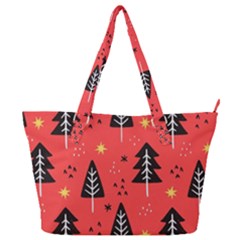 Christmas Tree,snow Star Full Print Shoulder Bag by nate14shop