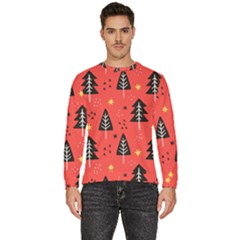 Christmas Tree,snow Star Men s Fleece Sweatshirt by nate14shop