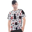 Christmas Tree-background-jawelry Bel,gift Men s Sport Top View1