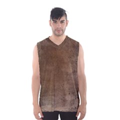 Background-wood Pattern Dark Men s Basketball Tank Top by nate14shop