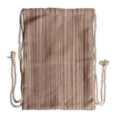 Background-wood Pattern Drawstring Bag (large) by nate14shop