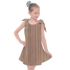 Background-wood Pattern Kids  Tie Up Tunic Dress by nate14shop