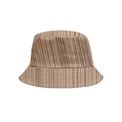 Background-wood Pattern Bucket Hat (kids) by nate14shop