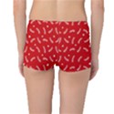 Christmas Pattern,love Red Boyleg Bikini Bottoms View2