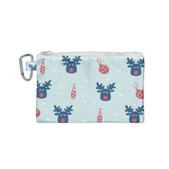 Christmas-jewelry Bell Canvas Cosmetic Bag (small) by nate14shop