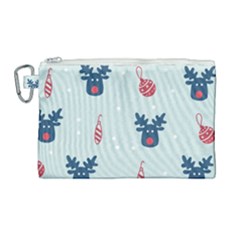 Christmas-jewelry Bell Canvas Cosmetic Bag (large) by nate14shop