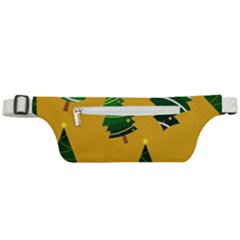 Christmas Tree,yellow Active Waist Bag by nate14shop