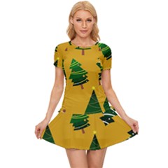 Christmas Tree,yellow Women s Sports Wear Set by nate14shop