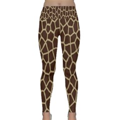 Giraffe Lightweight Velour Classic Yoga Leggings