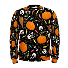 Halloween Pattern 3 Men s Sweatshirt by designsbymallika