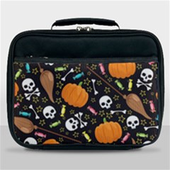 Halloween Pattern 3 Lunch Bag by designsbymallika