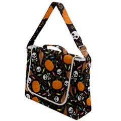 Halloween Pattern 3 Box Up Messenger Bag by designsbymallika