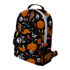 Halloween Pattern 3 Flap Pocket Backpack (large) by designsbymallika