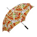 Pizza Love Straight Umbrellas View2