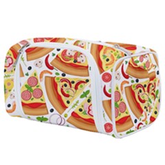 Pizza Love Toiletries Pouch by designsbymallika