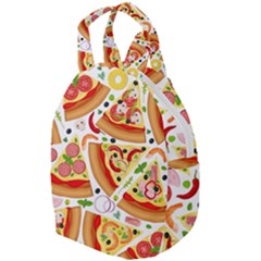 Pizza Love Travel Backpacks by designsbymallika