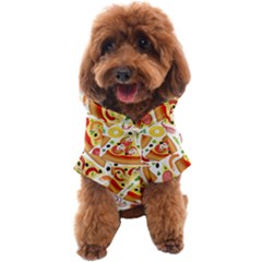 Pizza Love Dog Coat by designsbymallika