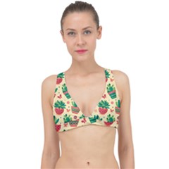 Cactus Love 5 Classic Banded Bikini Top by designsbymallika