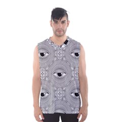 Eye Pattern Men s Basketball Tank Top by designsbymallika