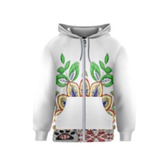 Im Fourth Dimension Colour 6 Kids  Zipper Hoodie by imanmulyana