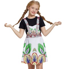 Im Fourth Dimension Colour 6 Kids  Apron Dress