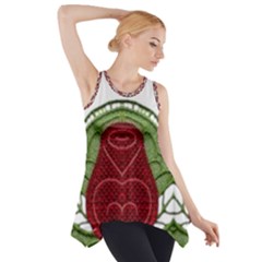 IM Fourth Dimension Colour 7 Side Drop Tank Tunic