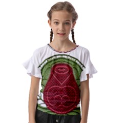 IM Fourth Dimension Colour 7 Kids  Cut Out Flutter Sleeves