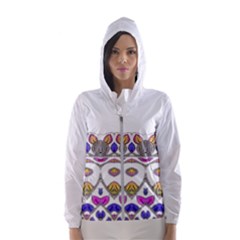 Im Fourth Dimension Colour 8 Women s Hooded Windbreaker by imanmulyana