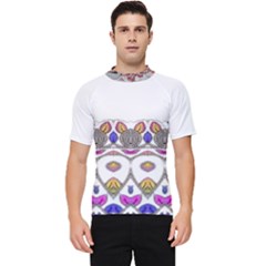 Im Fourth Dimension Colour 8 Men s Short Sleeve Rash Guard by imanmulyana