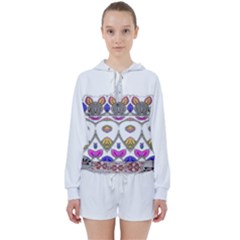 Im Fourth Dimension Colour 8 Women s Tie Up Sweat