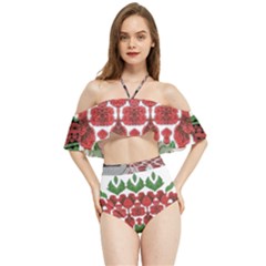 Im Fourth Dimension Colour 9 Halter Flowy Bikini Set  by imanmulyana