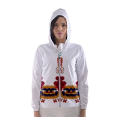 Im Fourth Dimension Colour 12 Women s Hooded Windbreaker by imanmulyana