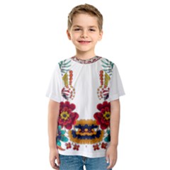 IM Fourth Dimension Colour 12 Kids  Sport Mesh Tee