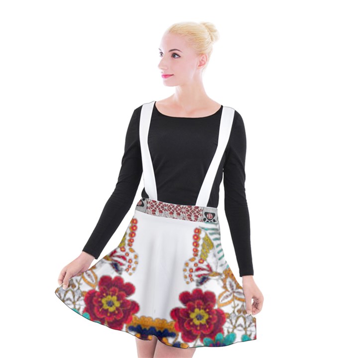 IM Fourth Dimension Colour 12 Suspender Skater Skirt