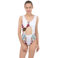 IM Fourth Dimension Colour 12 Center Cut Out Swimsuit