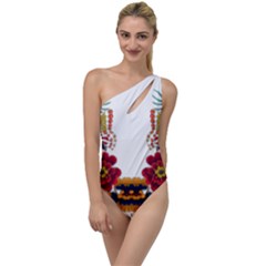 IM Fourth Dimension Colour 12 To One Side Swimsuit