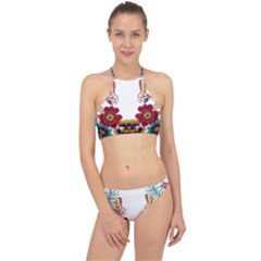 IM Fourth Dimension Colour 12 Racer Front Bikini Set