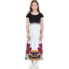 IM Fourth Dimension Colour 12 Kids  Flared Maxi Skirt