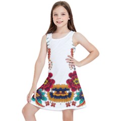 IM Fourth Dimension Colour 12 Kids  Lightweight Sleeveless Dress