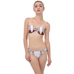 IM Fourth Dimension Colour 12 Classic Bandeau Bikini Set